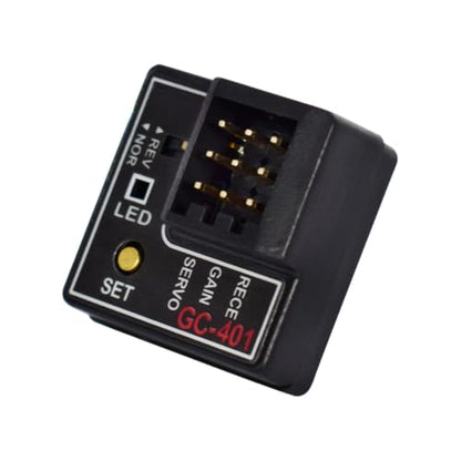 GC401 RC Car Gyro 3 Drive Modes L-Drive/S-Drive/H-Drive 4-8.4V for RC Drift Racing Car Steering Correction