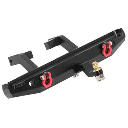 Metal Front Rear Bumper RC Upgraded Parts for TRAXXAS 1/18 TRX4M Crawler RC Climbing Car (Front + Rear Bumper)