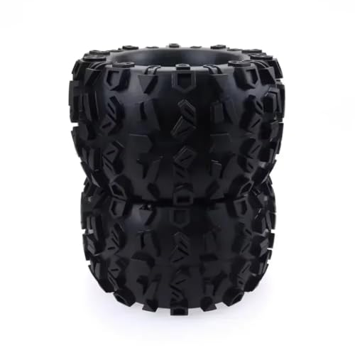 Rc Accessories Parts Wheels Tires Rubber 2pcs 170mm 17mm Hex for Redcat for Rovan for Hpi for Savage XL Mounted Gt 1/8 RC Car Monster Truck Upgrades Parts