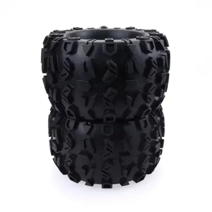 Rc Accessories Parts Wheels Tires Rubber 2pcs 170mm 17mm Hex for Redcat for Rovan for Hpi for Savage XL Mounted Gt 1/8 RC Car Monster Truck Upgrades Parts