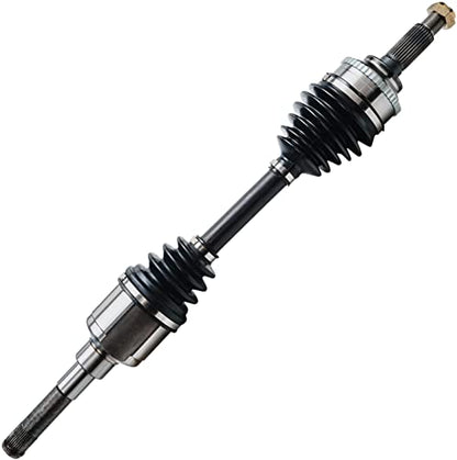 Detroit Axle - Front Left CV Axle for 01-08 Ford Escape Mazda Tribute | 05-08 Mercury Mariner, Driver Side CV Axle Shaft Assembly 2001 2002 2003 2004 2005 2006 2007 2008 Replacement - size: 66B_AX-NEW/Single