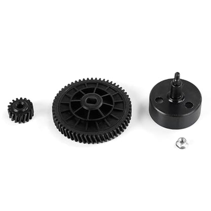 Metal Clutch Bell and Helical Gear Kit 57T 17T | for 1/5 HPI ROFUN ROVAN King Motor BAJA 5B 5T 5SC Rc Car Parts