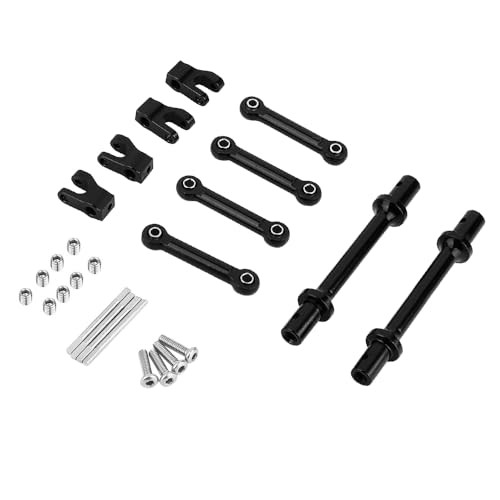 Aluminum Alloy Front and Rear Anti-Tilt Rod Bar Kit for 1/18 RC Losi Mini LMT Monster Truck Car Metal Upgrade Parts