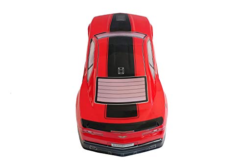 1/10 Scale RC Painted Precut Drift Racing Touring Onroad Car Body Shell Width 190mm with Wing Mirror Accessories (Cam Red) - style: Cam Red