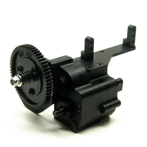 Rc Car Gearbox For Axial For Wraith AX10 For SCX10 1/10 Metal AX2 Transmission Box 2 Speeds Gearbox RC Crawler 4WD Upgrade Parts(Transmission Box) - size: Transmission Box