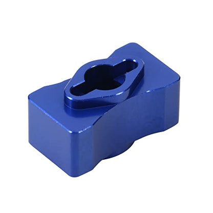 Metal Differential Posi Locker Spool Assembly RC Crawler Car Upgrade Parts for Team Associated DR10 Drag Race Car - color: Blue