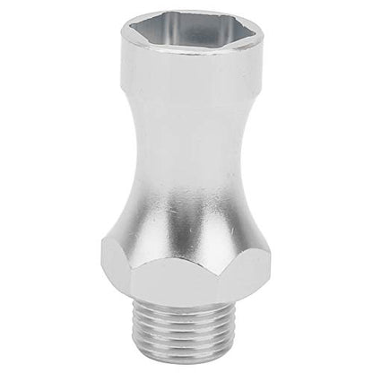 Generic RC Car Wheel Hub Adapters, 4 Sets Aluminum Alloy Extension Spacers with 12mm and 17mm Hex, for 1/10 Off Road RC Model Car Truck (Silver) - color: Silver