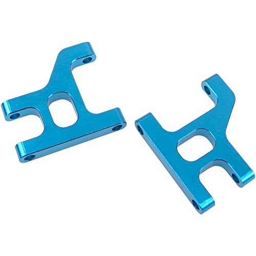 ShareGoo Front Steering Knuckle Cup C-Hub Carriers RC Swing Arm Drive Shaft Compatible with Tamiya CC01 CC-01 1/10 RC Crawler Car Upgrade Parts (Blue) - color: Blue