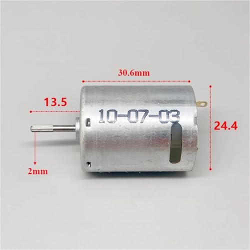 Mini 370 Motor DC 3.7V 6V 7.4V 29400rpm High-Speed Carbon Brushes Shaft Water Gun Car Model Boat Model Toys DIY Motor 1Pcs