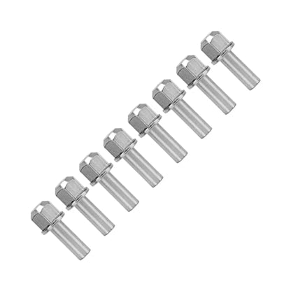 RC Wheel Hub Extension Adapter, RC Wheel Hub Extension Nut Stainless Steel 8 Pcs Proof for Upgrade (20mm)