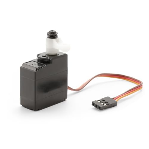 HAIBOXING 1/18 Scale RC Car Spare Parts, 17g 3-Wire Servo for Brushless Version with Servo Saver Assembly, Compatible with 2025 Version 18859E / 18858E / 18872/18856 (P1848-P1814)