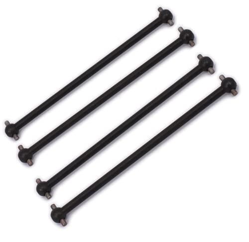 Steel Metal RC Car Drive Shaft Dogbone Overall Length 87mm for 1/10 RC Hobby Model Car hsp Wltoy Redcat 4PCS/Set - size: 87mm