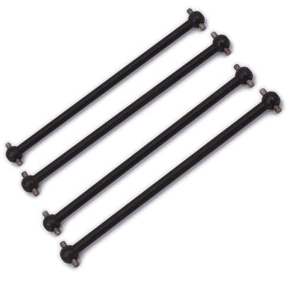 Steel Metal RC Car Drive Shaft Dogbone Overall Length 87mm for 1/10 RC Hobby Model Car hsp Wltoy Redcat 4PCS/Set - size: 87mm