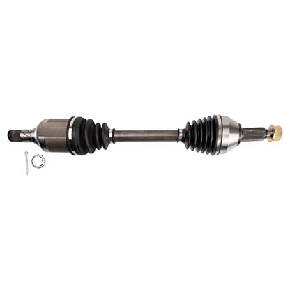 TRQ Front Driver Side CV Axle Assembly Compatible with 2015-2018 Nissan Altima V6 3.5L 2016-2021 Maxima V6 3.5L - style: CSA32514