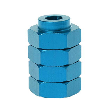 ShareGoo Metal 12mm to 17mm Wheel Hex Adapter Adaptor Converter Compatible with Tamiya Axial RC4WD Traxxas HPI Himoto HSP Losi Kyosho RC 1/10 On-Road Car Buggy Truck Tyre Tires