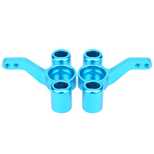 Bnineteenteam 1/10 RC Car Aluminum Alloy Front Knuckle, Front Steering Knuckle 122011(02165) Fit for HSP 1/10 RC Car 94122 94188 (Blue - color: Blue
