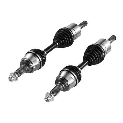 VEVOR CV Axle Shaft Assembly, 2 Pieces Front Left & Right Side (Driver and Passenger Side), Automotive Replacement CV Joint Axles Pair Compatible with 2006-2010 Hummer H3, Alloy Steel & Carbon Steel - size: 2006-2010 Hummer H3, style: Front Driver and Pas