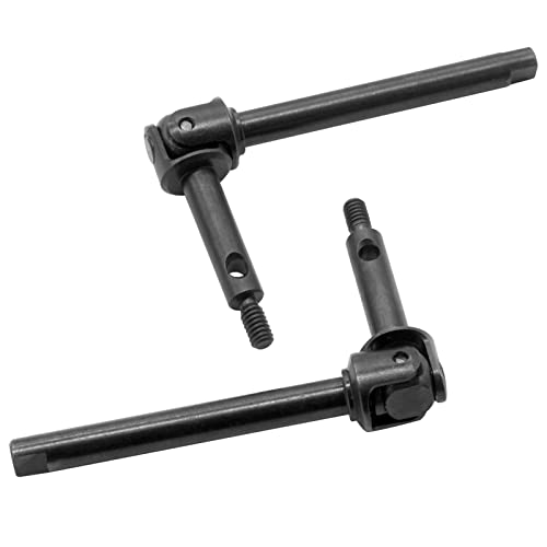OGRC Front Steel Front Axle Drive Shaft CVD Set for SCX24 Upgrade Parts | Ujoint CVD Set for SCX24 C10/JLU/Bronco/Gladiator/Deadbolt Upgrades Parts - style: Regular