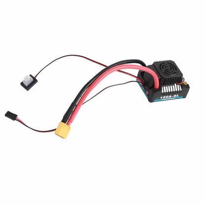 150A RC Brushless ESC, 5A 5.8V BCE Output with Sensorless Brushless Motor, for 1/8 RC Truck