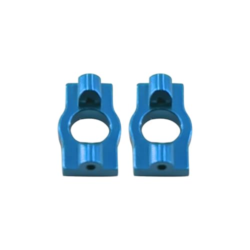 RC Automobiles Parts For Losi Micro B RTR LOS00007 1/24 Metal Aluminum Caster Blocks C Hubs 2WD RC Car For Buggy Upgrades Replacement Accessories(Blue) - color: Blue