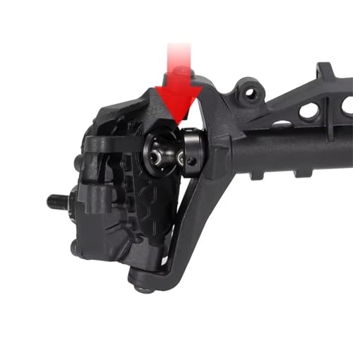 RC Car Transmission Shaft for SCX10 III for AR45P Offset Portal Axle 1/10 Steel Constant Velocity Driveshift 3-Joint CVD with Bearing Drive Shaft Upgrade RC Car Crawler Parts
