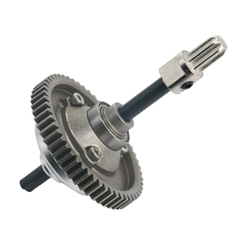 6780 54T Steel Center Differential Replacement with 15T + 17T + 19T Gear for Traxxas Hoss 4X4 VXL, Rustler 4X4, Slash 4X4, Stampede 4X4