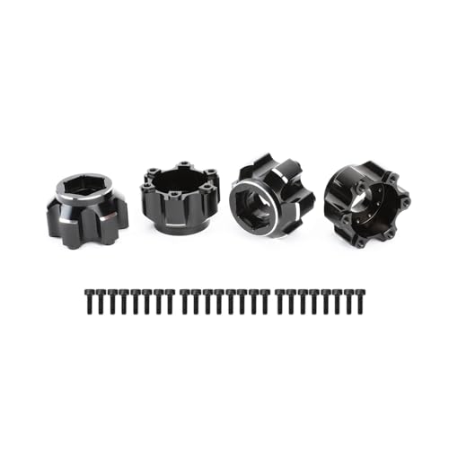 RCAWD for Pro-Line 1/10 6x30 to 17mm Aluminum Wheel Hex Adapters Upgrades Parts #PRO633800