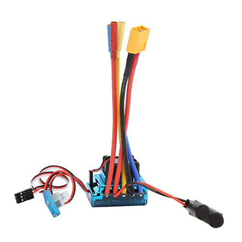120A RC Brushless ESC and with Programmable Features 9th Acceleration XT60 Plug Ideal for 10 and 8 RC Car Enthusiasts and Hobbyists