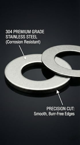 Shim Washers Stainless Steel Assortment 14x20 Precision Spacer Kit for Bearings Gearboxes CNC and RC. 40 Pieces 10 Units x 0.1/0.2/0.3/0.5 mm Deburred Flat Tight Tolerance Professional Use - size: 14x20