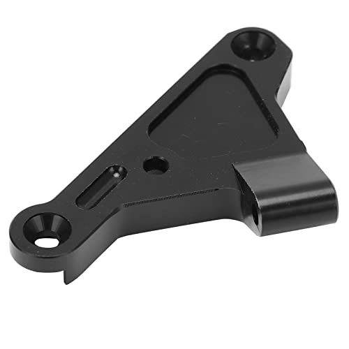 RC Sway Bar Mount Set Aluminum Alloy RC Anti Roll Stabilizer Kit for Axial SCX10 III 1/10 Simulation Climbing Car Lightweight Durable Wear Resistant Upgrade Parts (Black) - color: Black