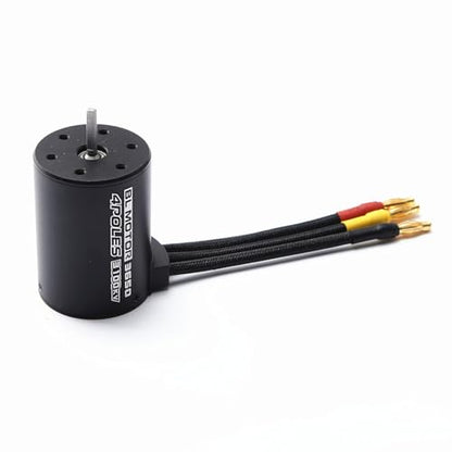 GoolRC 3650 3100KV/4P Sensorless Brushless Motor with 60A Brushless ESC（Electric Speed Controller） for 1/10 RC Car Truck