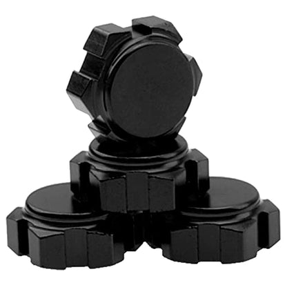 Metal Anti-dust Wheel Hub Cover 17mm Dust Lock Nuts Adapter Compatible with Arrma 1/7 Mojave Felony Infraction 6S 1/8 Kraton Senton Outcast Talion Typhon RC Car (Black) - color: Black