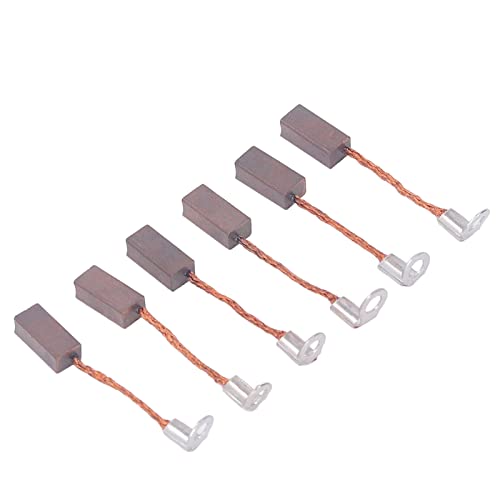 6pcs RC Carbon Motor Brush Climbing Car Brush Motor Replacement Part 35mm for 540 550