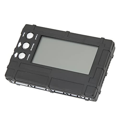 LiebeWH Battery Balancer Battery Voltage Meter Capacity Checker with LCD Display 3 Control Keys Overheat Prevention for LiPo Model Airplane
