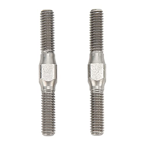 RC Turnbuckle Link Steel 2 - Pack | Heavy - Duty Tie Rod for ARRMA Granite/Big Rock/Senton 1/10 Scale RC Cars | M4 Thread Adjustable Linkage Kit