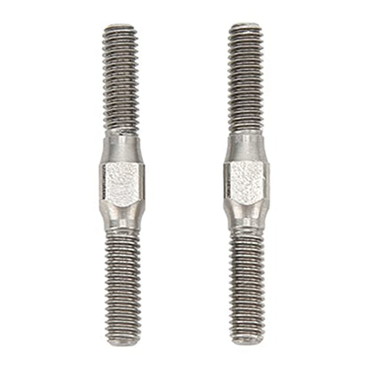 RC Turnbuckle Link Steel 2 - Pack | Heavy - Duty Tie Rod for ARRMA Granite/Big Rock/Senton 1/10 Scale RC Cars | M4 Thread Adjustable Linkage Kit
