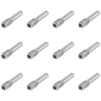 12Pack ShareGoo Hard Steel M3x12MM Driveshafts Screw Pins Compatible with Axial SCX10 90046 Traxxas TRX-4 D90 Tamiya CC01 1/10 RC Crawler Car