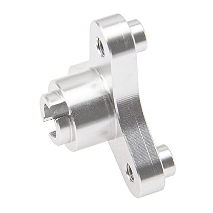 Aluminum Alloy Slipper Clutch Eliminator Compatible with Traxxas Stampede Slash Bandit Rustler VXL XL5 2WD 1/10 RC Car (Silver) - color: Silver
