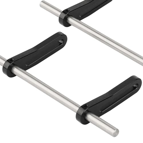 Metal Front Rear Modular Bumper Bull Bars for 1/10 RC Crawler Chassis LCG TRX4 TRX6 SCX10 Capra Dodge Power Wagon Upgrade Parts (Black) - color: Black