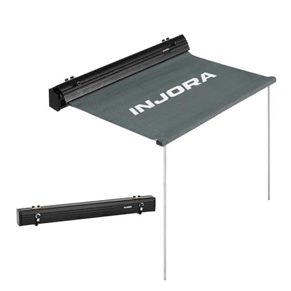 INJORA Scale Retractable Overland Awning for 1/18 1/24 RC Crawler Upgrade