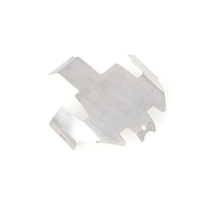 LCX 1/10th RC Crawler Car Stainless Steel Center Skid Plate Guard Armor Skid Plate Protector for TRX4 TRX6, Upgrades Parts Accessories