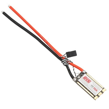DYS Brushless ESC 70A BLHeli_32bit 3-6S Dshot1200 Built-in Current Meter Sensor for RC Drone Quadcopter (Arai 70A)