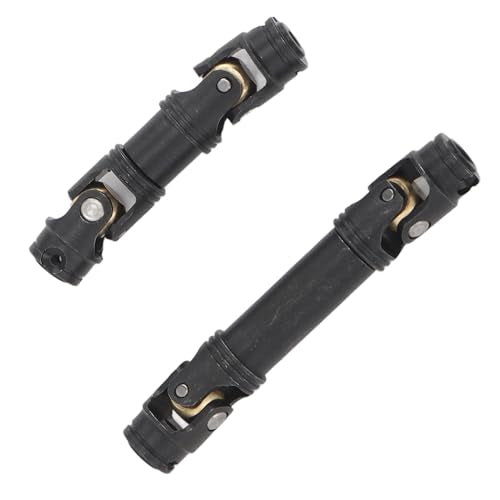 RC Drive Shaft Replacement Adjustable Metal Front Rear CVD Driveshaft 1/18 RC Crawler Wheel Shaft Set