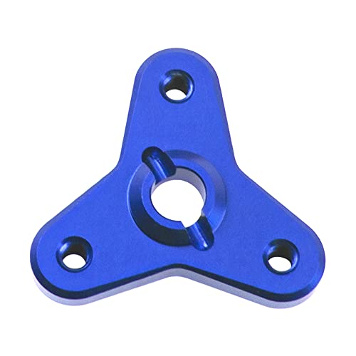 Aluminum Alloy Slipper Clutch Eliminator Compatible with Traxxas E-Maxx E-Revo Summit T-Maxx 3.3 Revo 3.3 1/10 RC Car Upgrade Parts (Blue) - color: Blue