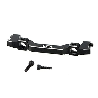 LCX Racing 1/24th RC Crawler Car CNC Machined Aluminum Front Bumper Mount Front Bumper Bracket for Axial SCX24, Upgrades Parts Accessories
