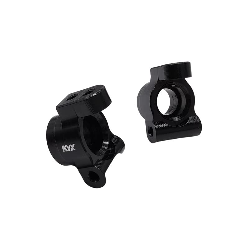 KYX Racing Aluminum Rear Spindle Rear C Hub Set Upgrades Parts Accessories for 1/16 1/18 RC Crawler Car LOSI Mini-B Brushed Mini-T Buggy