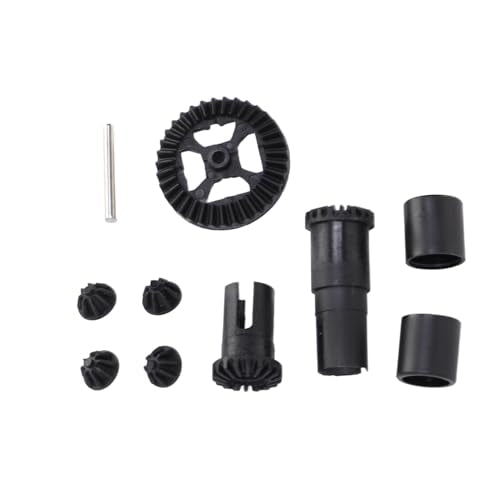 Alomejor RC Car Differential Gear Set, Front Rear Differential Pinion Gear Set for, with High Strength Plastic for Stable Performance
