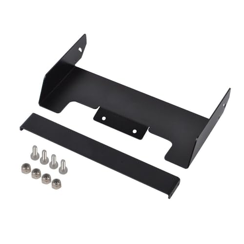 Metal Rear Wing for Tamiya 1/10 TT-02B DF-02 DT-02 RC Car Tail Wing Rear Spoiler Wing Parts (Black) - color: Black