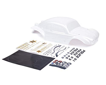 SummitLink Custom Body Police Style Compatible for 1/10 Scale RC Car or Truck (Truck not Included) SSB-PW-01