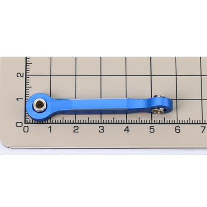 Aluminum Alloy Steering Linkage Tie Rod Upgrades for 1/5 X-MAXX (Blue) - color: Blue
